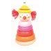 Wooden Clown Stacking Blocks  Wooden Clown Stacking Blocks